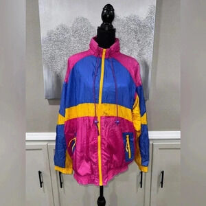 🔴Vintage Pink Milano Sport 90s Jacket